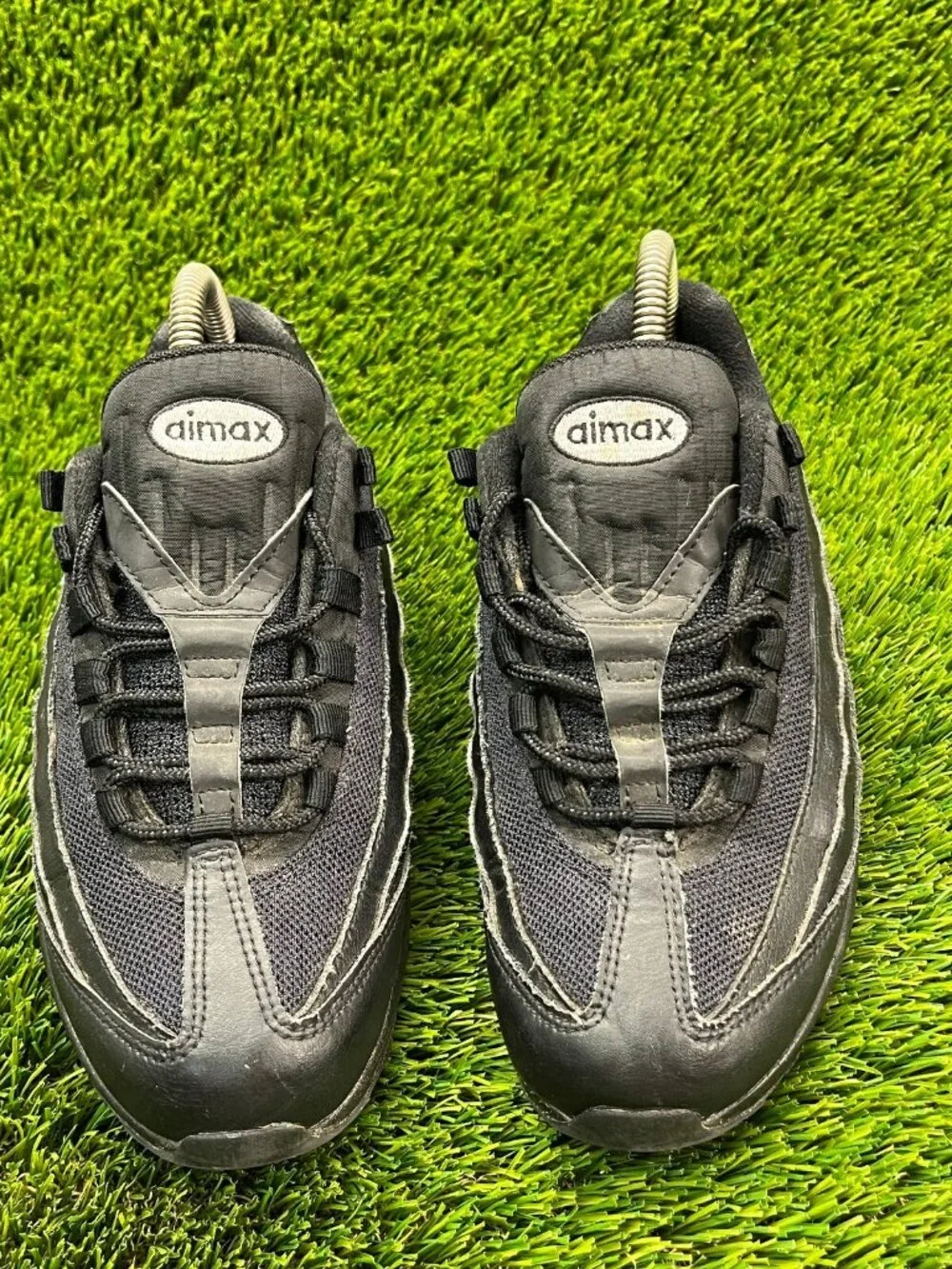 Nike Air Max 95 Womens Size 7 Black Running Walking Casual Shoes Sneakers_5